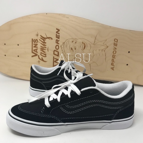 VANS Bearcat S11 Suede Canvas Black White W AUTHEN - Picture 7 of 8